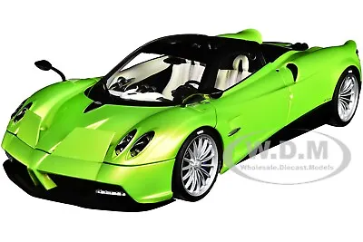 Pagani Huayra Roadster Verde Firenze Green & Carbon 1/18 Model Car Autoart 78288 • $314.99