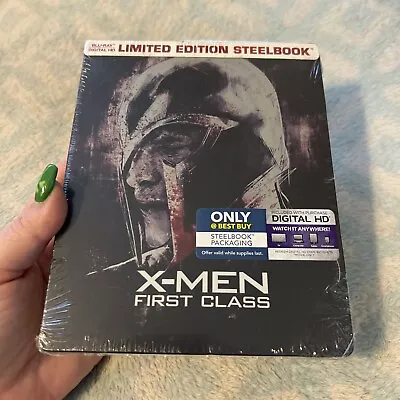 X-MEN FIRST CLASS (Blu-ray) Best Buy Limited Steelbook! BRAND NEW! OOP•• • $57.75