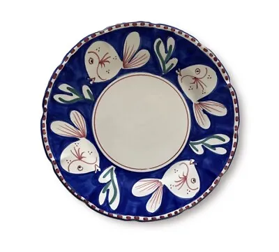 Large Serving Platter - Vietri Vintage Italian Pottery-Ceramic - Fish 13 Inch • $55