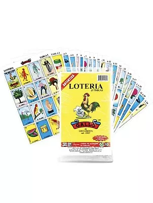 Loteria 20 DIFFERENT Boards 1 Deck Mexican Bingo Game Authentic Don Clemente • $9.95