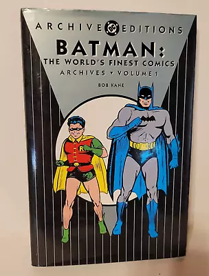 BATMAN: THE WORLD'S FINEST COMICS - ARCHIVES VOLUME 1 By Bob Kane - Hardcover • $24.99