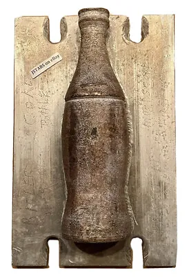$699.99 • Buy 1986 Coca-cola Coke Cast Metal Bisleri Bottling Plant 6.5 Oz Glass Bottle Mold
