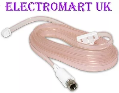 £7.90 • Buy Dab Fits Panasonic Radio Flat Ribbon Aerial Antenna Cable Screw Connector F Plug