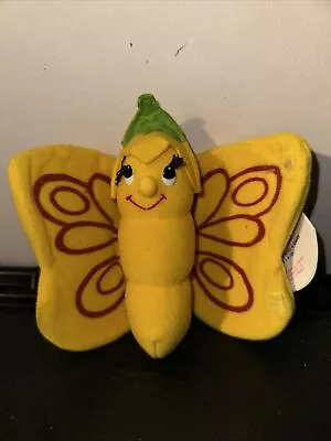 Vtg 1987 Dakin 5  Swallow Tail Butterfly New Cocoon Plush Doll Stuffed Animal • $20