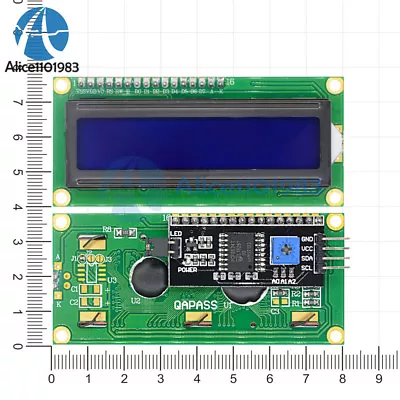 5PCS IIC/I2C/TWI/SP​​I Serial Interface1602 16X2 LCD Module Display Blue • $11.46