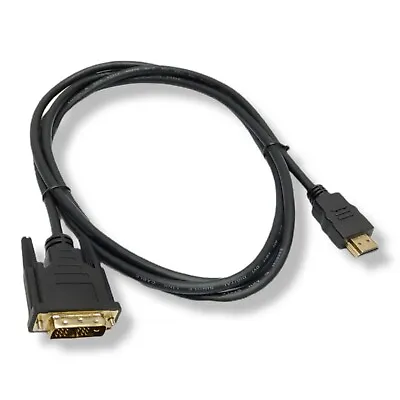 $4.95 • Buy HDMI To DVI-D Monitor Display TV Adapter Cable Male/Male HD 1080p HDTV 6 FT