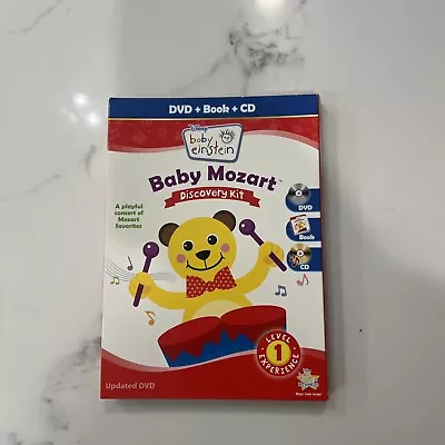 Baby Einstein: Baby Mozart Discovery Kit (DVD 2010) Includes DVD & CD; No Book • $9.99