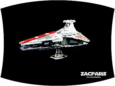 DISPLAY STAND For Star Wars Lego 8039 Republic Venator - Clear Acrylic Nice! • $16.75