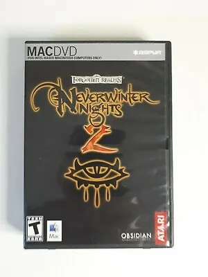 Neverwinter Nights 2 MACDVD Game For Apple Mac Great Condition Manual Included • $19.90