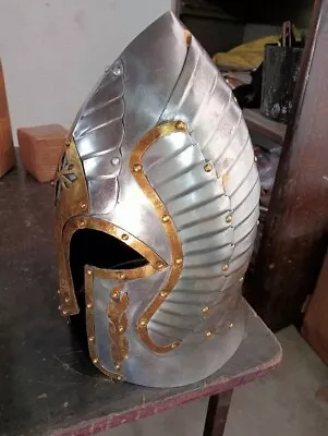 Medieval Lord Of The Rings Helmet Costume Medieval Viking Knight Helmet • $119.99