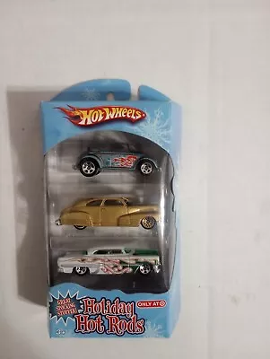 Brand New! 🔥2008 Target Exclusive Hotwheels Holiday Rods 3-Pack. VW Beetle Bug! • $2.99