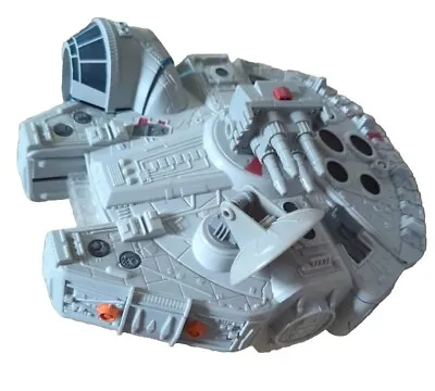 Star Wars Millennium Falcon 2011 Hasbro With Radar Dish And Blaster • $11.99