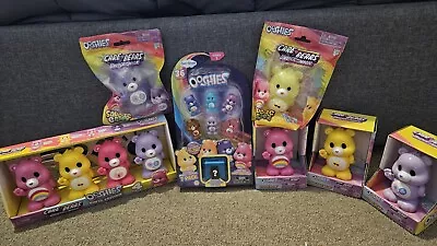 *Lot* Care Bears Unlock The Magic Ooshies Funshine Cheer Share Bear Topper Vinyl • $15