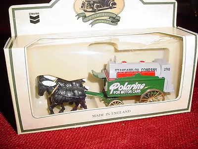 Chevron Model Truck Standard Oil Pollarine Horse Cart Ho Railroad Train Track • $11.75