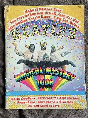 Vintage Beatles Magical Mystery Tour Songbook Hansen 1967  • $15