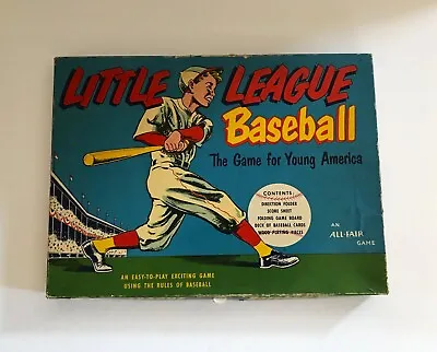 VINTAGE - FAIRCHILD CORP. ALL-FAIR -  Little League Baseball Game  - Parts Only • $10