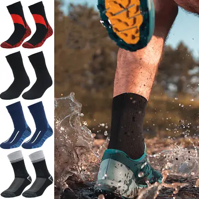 Waterproof Socks For Sports Hiking Wading Camping Weather Winter Skiing Sock • £4.04