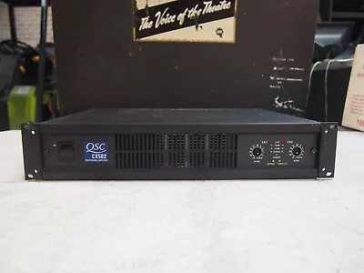 QSC CX502 Tested Working Clean! Very Nice Modern Power Amp NO RESRV #1 • $175