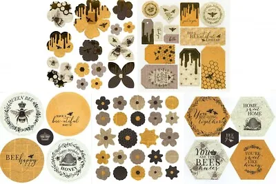 CLEARANCE SALE Craftwork Cards Die Cut - Queen Bee -Flowers Toppers New • £2.25