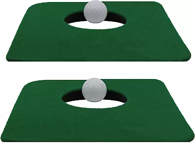 Golf Putting Matt For Indoors Golf Putting Green Or Mini Golf Set - Includes Tw • $40.56