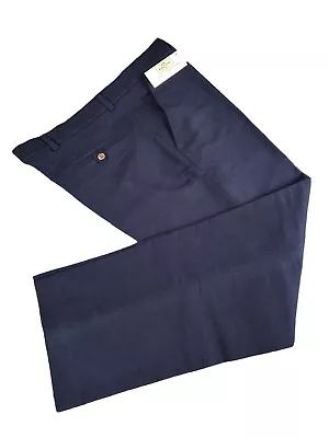 Hoggs Of Fife Monarch Moleskin Trousers Men W38 L31 Navy Blue BNWT • $49.79