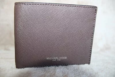 Michael Kors Men's Bifold Wallet Dark Brown • $11.50