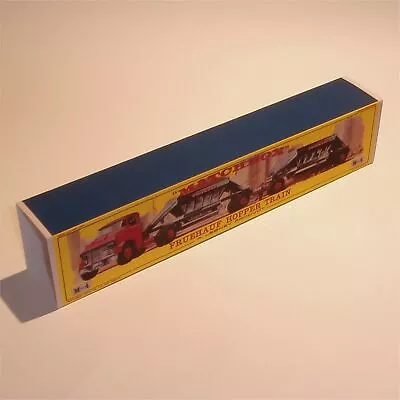 Matchbox Major Pack 4 B Fruehauf Hopper Train E Style Repro Box Outer • $16.99
