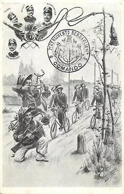 Italian Army Bersaglieri Regiment Bicycles Comando Infantry 1900s • $10