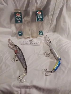 Two Mann's Magnum Stretch Series Fishing Lures • $50