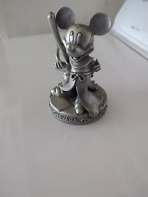 1994 Disneyana Pewter Mickey Mouse Fantasia Sorcerer Statue Disneyana Convention • $30