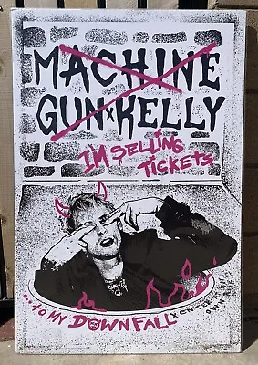 MGK Machine Gun Kelly Tickets To My Downfall Hip Hop Rapper 24x36 Poster NEW • $7.99