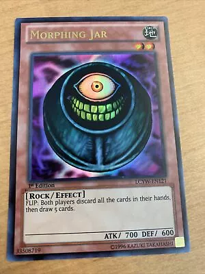 Yugioh Morphing Jar LCYW-EN121 Ultra Rare 1st Ed NM • $11.04