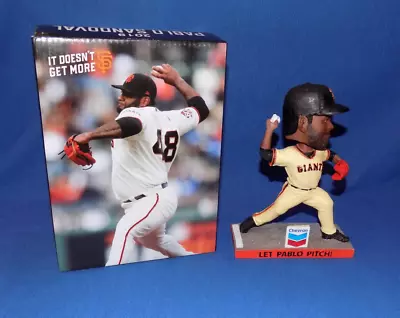 Pablo Sandoval Bobblehead 2019 San Francisco SF Giants Let Pablo Pitch! • $29.95