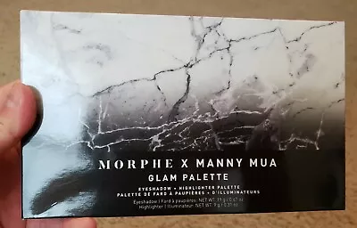 New Morphe X Manny Mua Glam Eyeshadow & Highlighter Palette Stunning Collab!! • $19