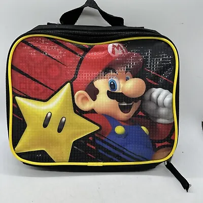 Nintendo Super Mario Bros Bioworld Soft Insulated Lunch Case Fast Shipping • $8.99