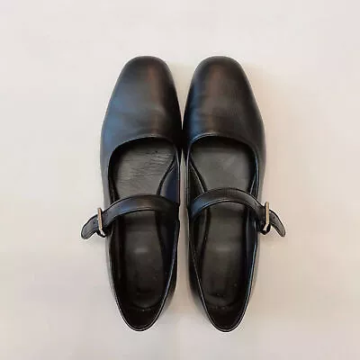 Sheepskin Soft Sole Genuine Leather Mary Jane Single Shoe Flat Shoes • $43.95