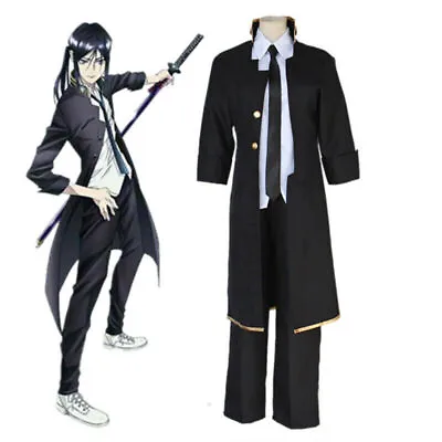 Anime K Cosplay Costume Kuroh Yatogami Halloween Party Stage Carnival New • $47.47