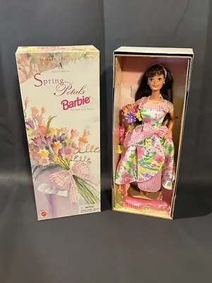 Barbie Doll Lot  Avon Special Edition  1995 Spring Blossom  1996 Spring Petals  • $15