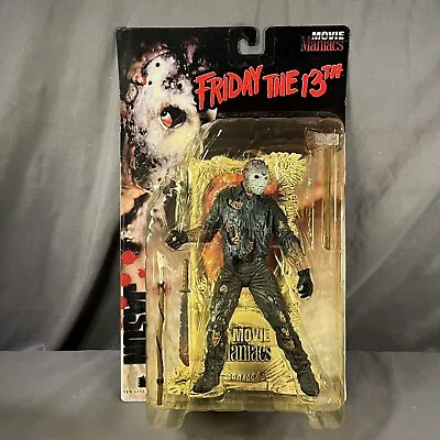 1998 Mcfarlane Friday The 13th Jason Voorhees Figure Movie Maniacs NEW Sealed • $39.99