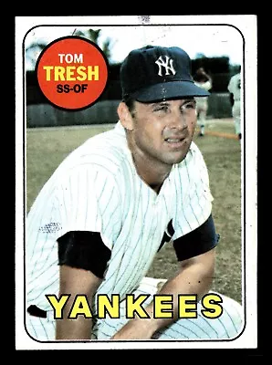 Tom Tresh 1969 Topps #212 New York Yankees Excellent • $3