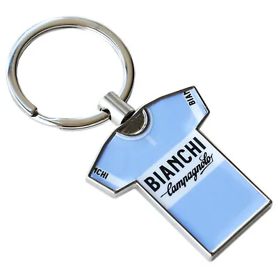 £5.95 • Buy Bianchi Cycling Jersey Metal Keyring With Gift Box Coppi Grimondi Retro Eroica