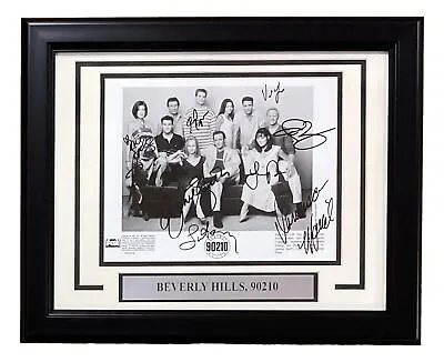 Beverly Hills 90210 (9) Cast Signed Framed 8x10 Photo Luke Perry +8 JSA XX76391 • $699.99