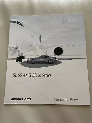 2009-2011 Mercedes Benz SL65 BLACK Series US Catalog SL-class Sale Brochure R230 • $198.98