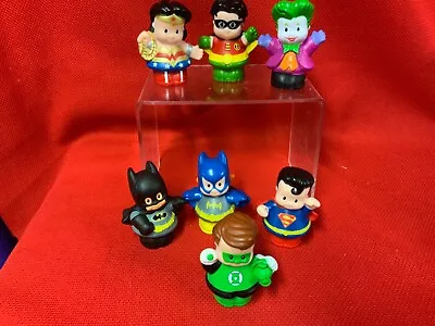 $12.99 • Buy Fisher Price Little People Super Heroes Set Of 7