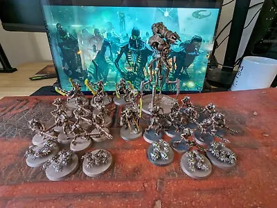 Warhammer 40k Necron Army - Partially Painted • £80