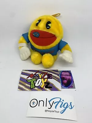 Vintage 1980s Pac-Man 'Hungry For You' Beanie Plush Toy Knickerbocker Nintendo • $9.99