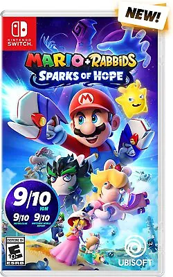 Mario + Rabbids Sparks Of Hope Nintendo Switch Video Game Brand New Sealed • $17.95