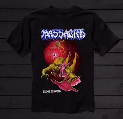 MASSACRE - From Beyond T-Shirt Black Men S-2345XL GG1093 • $19.99