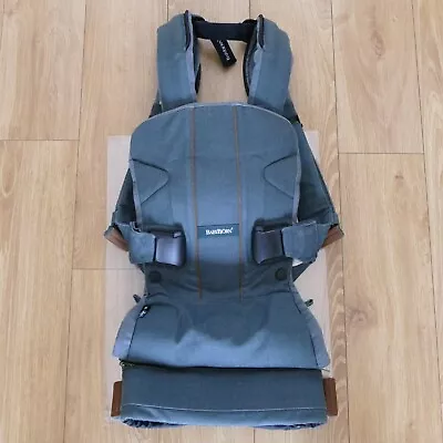 BABYBJORN Baby Carrier One Pine Green Cotton (Limited Edition Colour) • £69.99