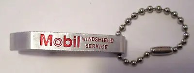 Rare Vintage Mobil Gas & Oil Advertising Mobil Windshield Service Bottle Opener • $9.99